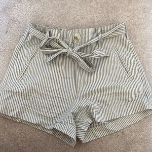 American Eagle Striped Shorts